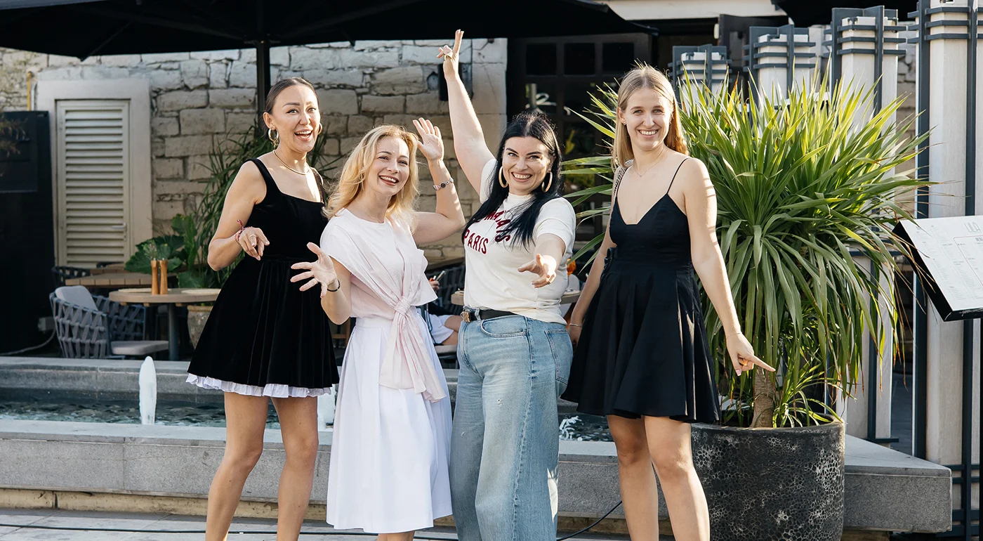 Ужин для девушек в бизнесе